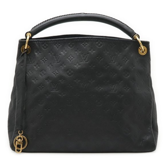 LOUIS VUITTON Monogram Empreinte Artsy MM Tote Bag/Shoulder Bag, Infini, Dark... - Picture 1 of 9